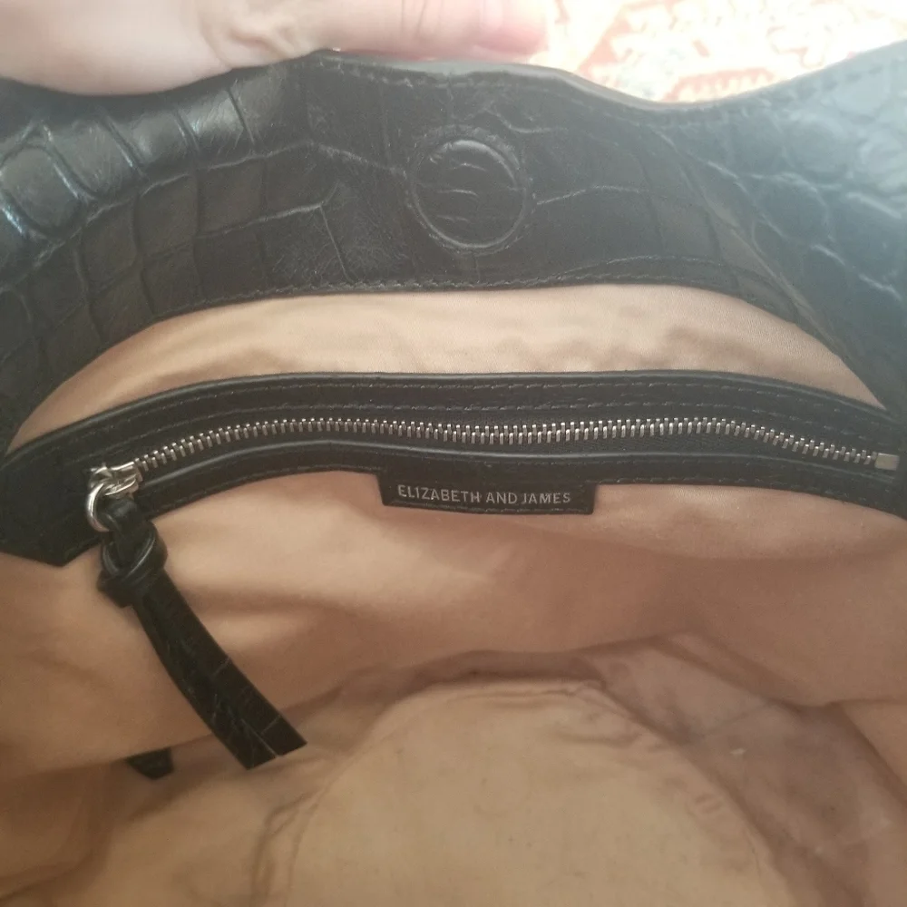 Elizabeth and James Finley Embossed Leather Tote Bag - Picture 9 of 9